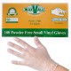 Max Valu Powder Free Small Vinly Glove 100pcs